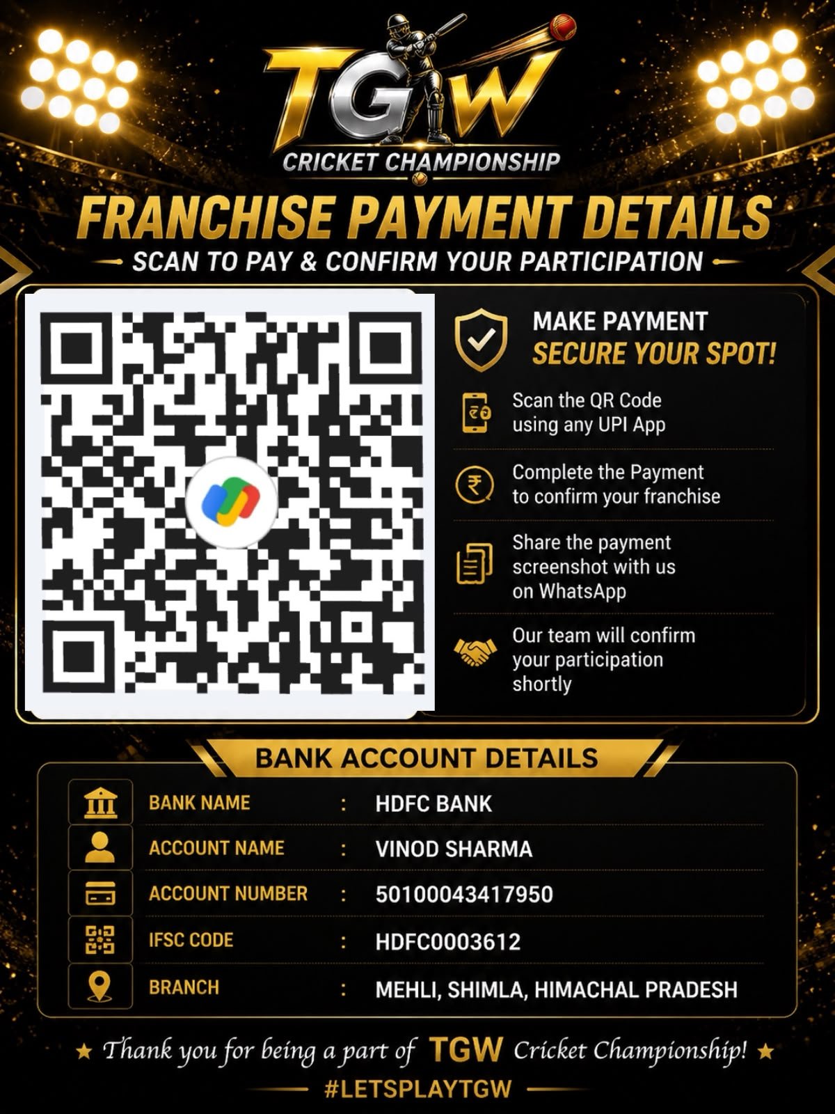 UPI Payment QR Code